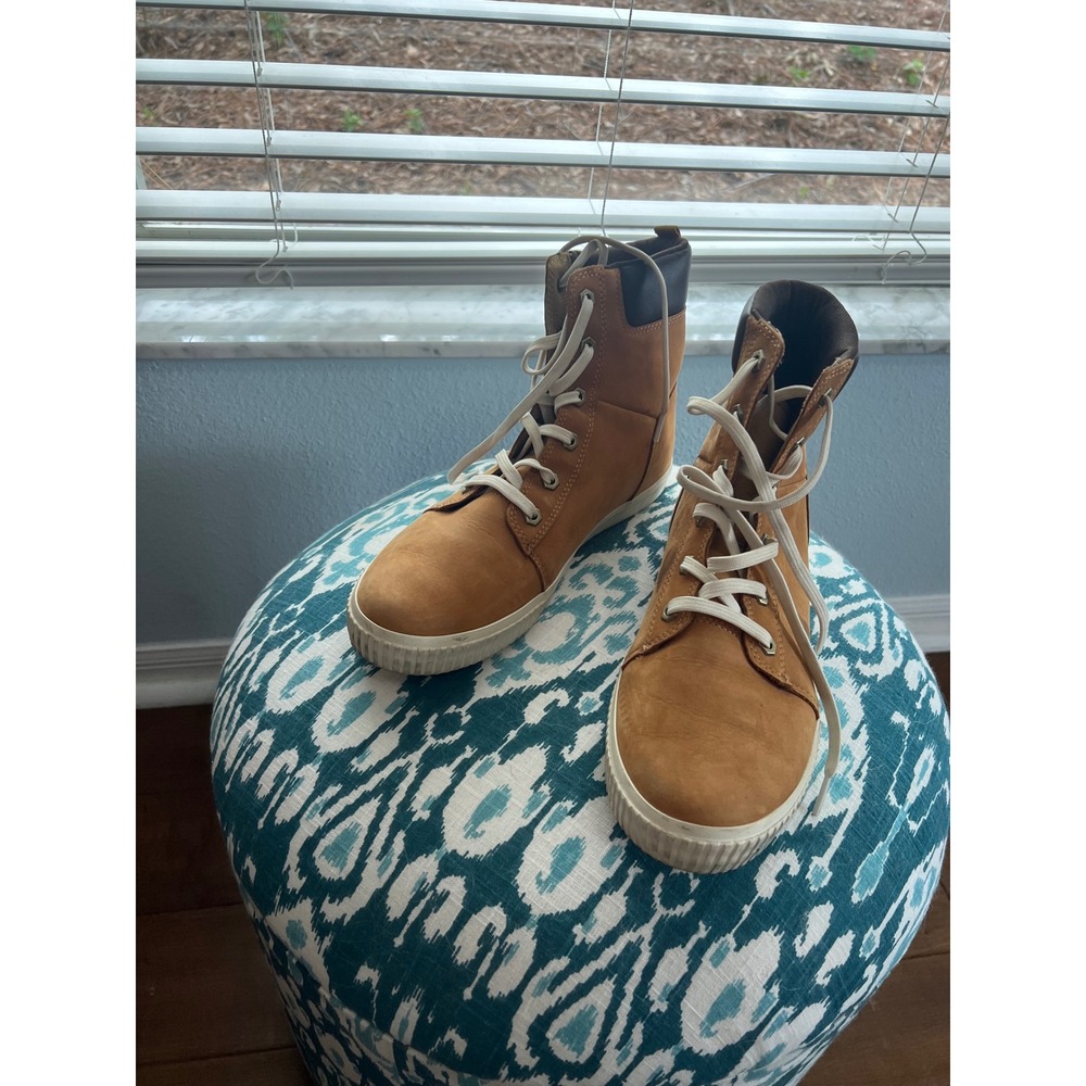 Timberland Leather Ankle Boots Casual Lace Up Comfortable Walking Shoes‎